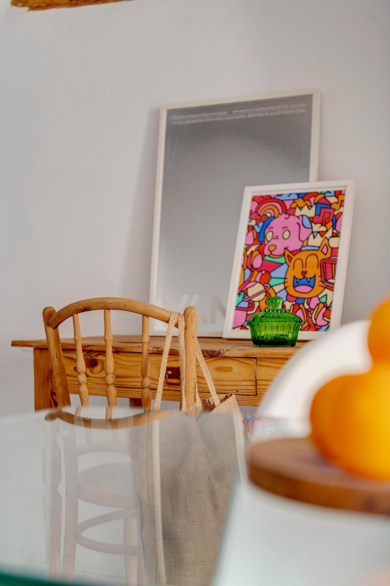 Syros Art House Villa อาโนซีรอส ภายนอก รูปภาพ