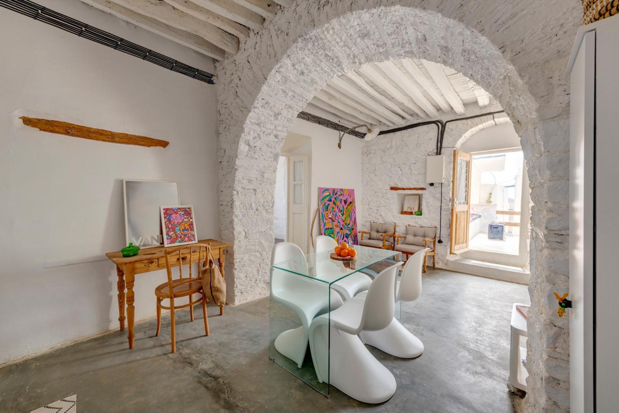 Syros Art House Villa อาโนซีรอส ภายนอก รูปภาพ