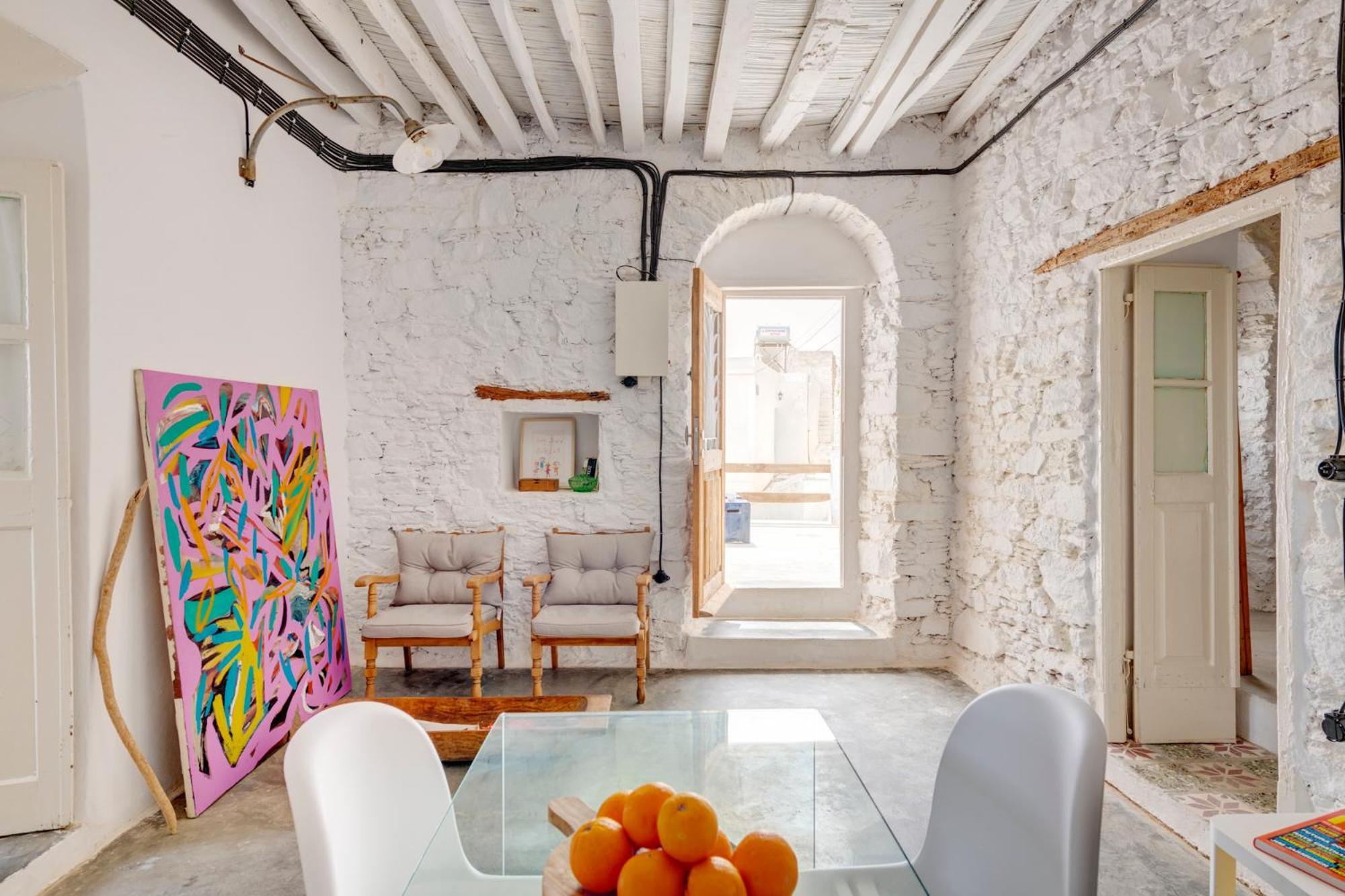 Syros Art House Villa อาโนซีรอส ภายนอก รูปภาพ